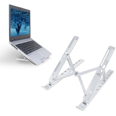 ACT Connectivity Laptopstandaard aluminium, opvouwbaar