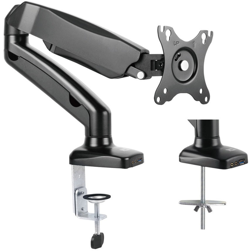 ACT Connectivity Monitorarm office met gasveer, 1 scherm