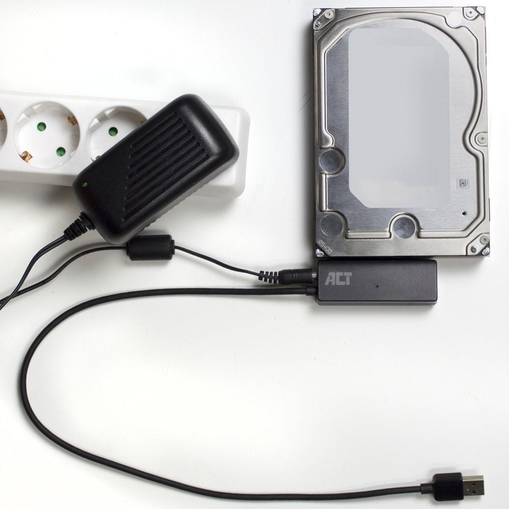 ACT Connectivity USB 3.2 Gen1 naar 2,5 3,5 inch SATA Adapterkabel v