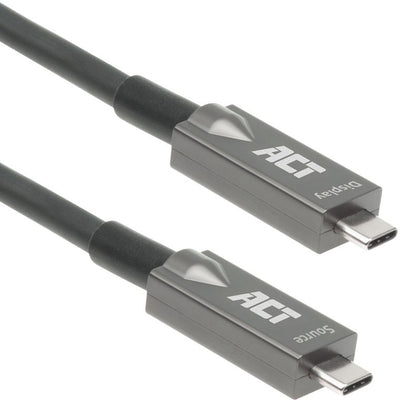 ACT Connectivity USB-C 3.2 Gen2 Active Optical Cable (AOC) aansluit