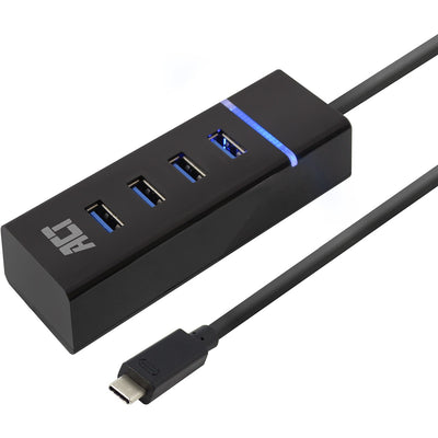 ACT Connectivity USB-C Hub 3.2 met 4 USB-A poorten