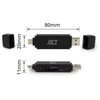ACT Connectivity USB-C USB-A kaartlezer, SD micro SD