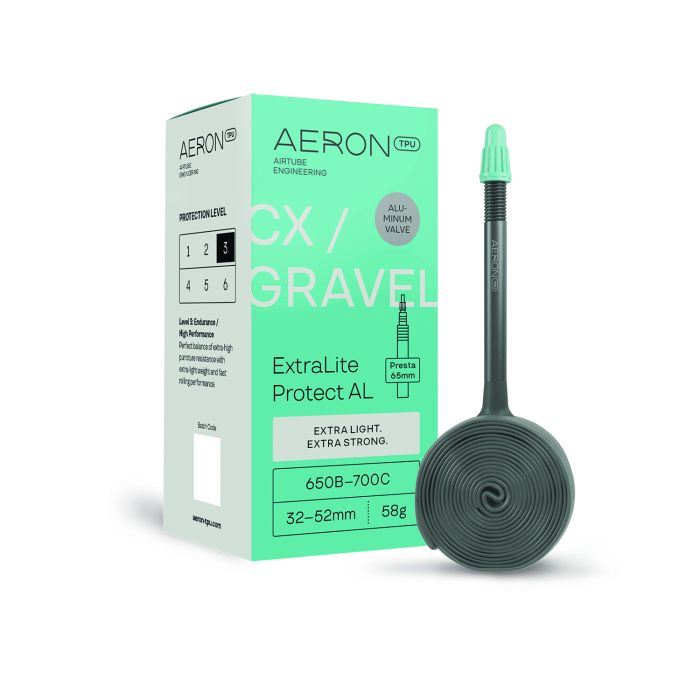 Aeron tpu aeron tpu cx gravel - extralite protect al 32-52 presta valve 65 650b - 700c