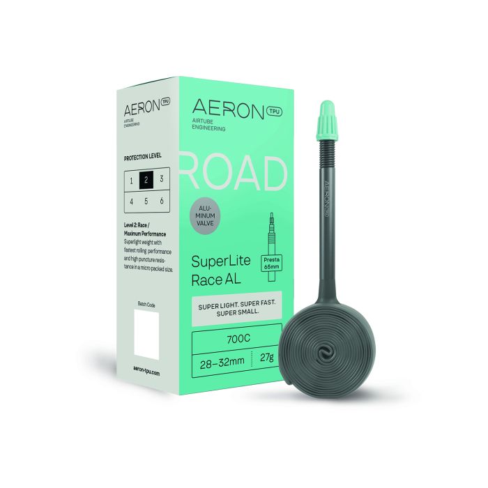 Aeron tpu aeron tpu road - superlite race al 28-32 presta valve 65 700c