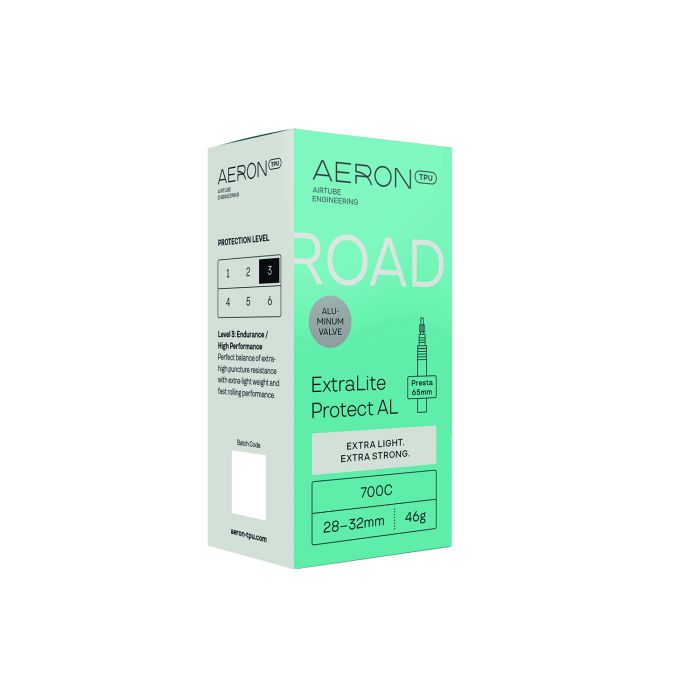 Aeron tpu aeron tpu road - extralite protect al 28-32 presta valve 65 700c