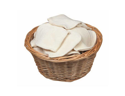 Anae wasbare mini washandjes in bulk - 50st