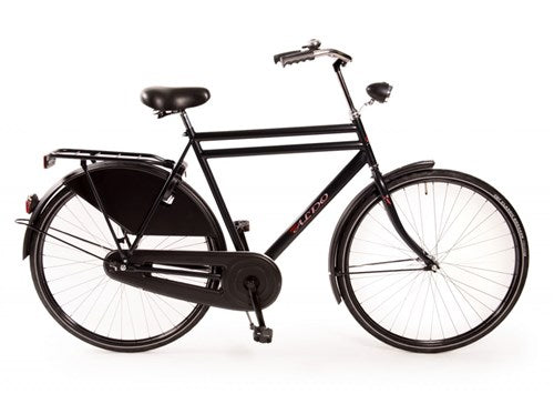 Aldo 28 inch opafiets dubbel buis 65cm mat zwart