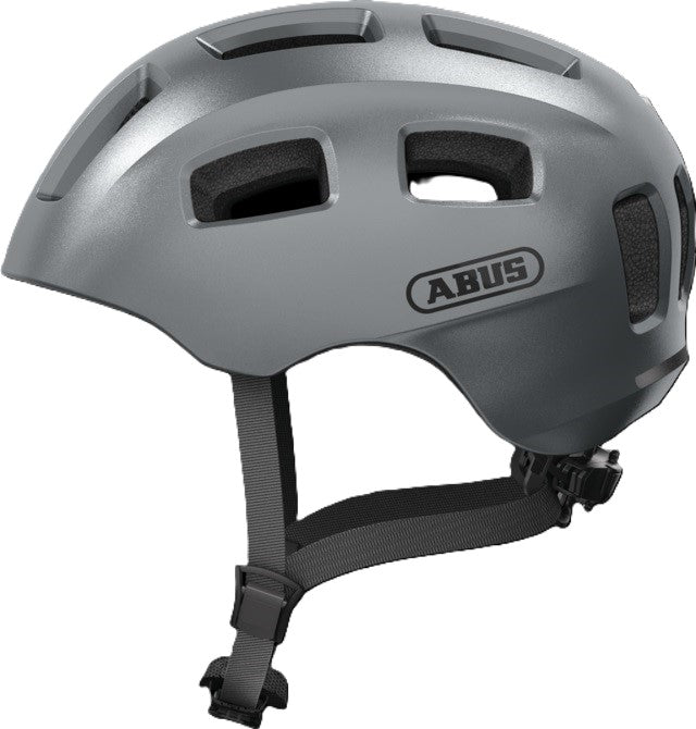 Abus helm youn-i 2.0 graphite silver s 48-54cm