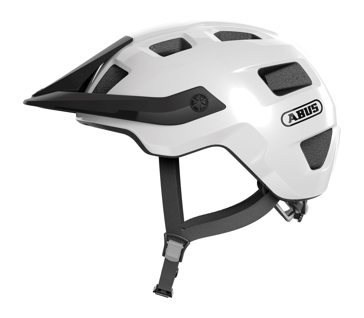 Abus helm MoTrip shiny Wit L 57-61cm