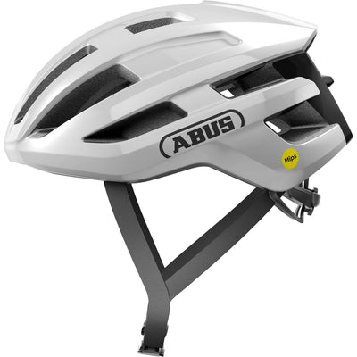 Abus Helm PowerDome MIPS shiny white M 54-58cm