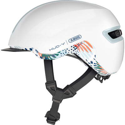 Abus Helm Hud-Y flower white S 48-54 cm