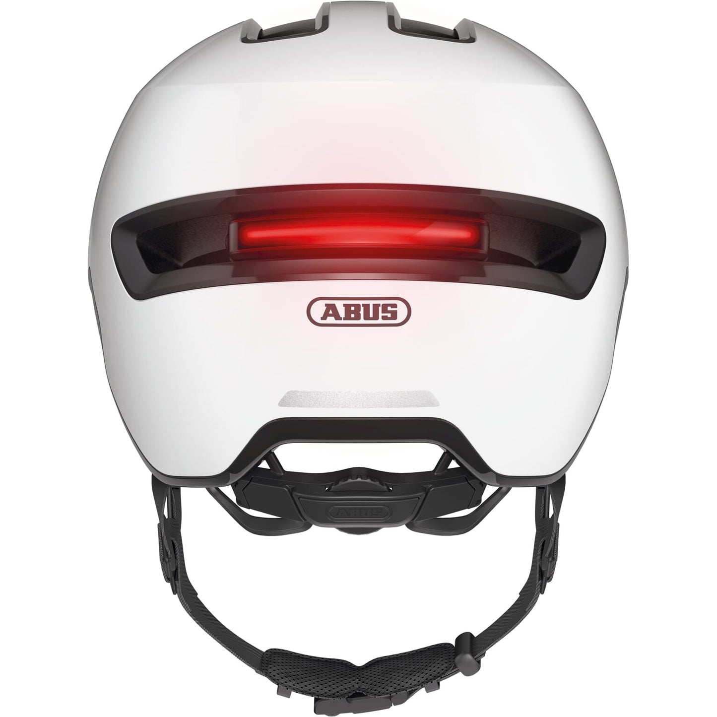 Abus helm HUD-Y shiny Wit M 54-58cm