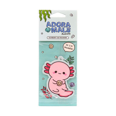 Frambozen-geur adoramals maddie de axolotl luchtverfrisser