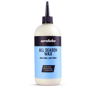 Airolube all season wax - natuurlijke kettingwax voor natte en droge weersomstandigheden - biologisch afbreekbaar alternatief voor squirt lube - chain wax - chain lube - smeermiddel voor fietsketting - 500ml