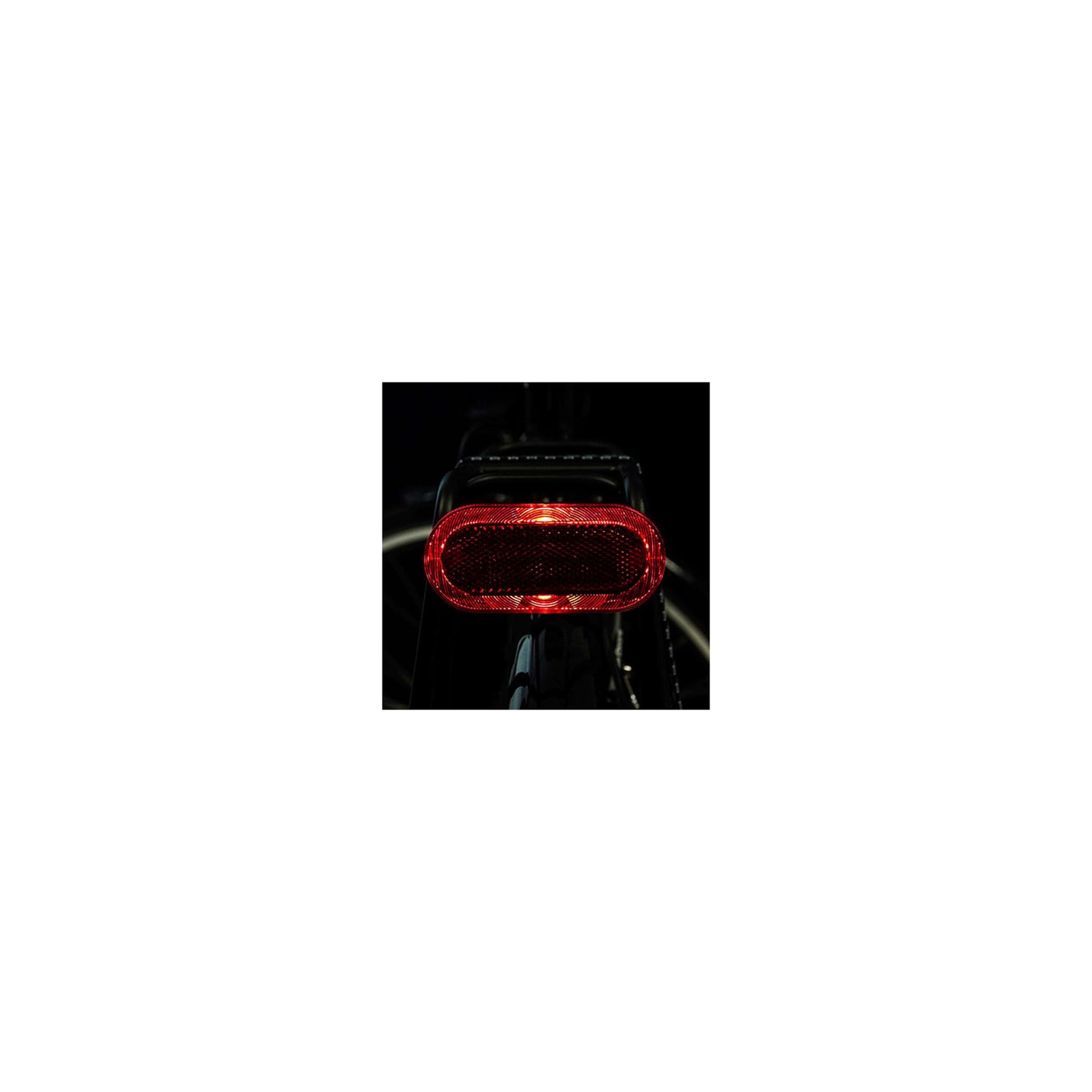 achterlicht Elips XB batterij led 80 mm rood