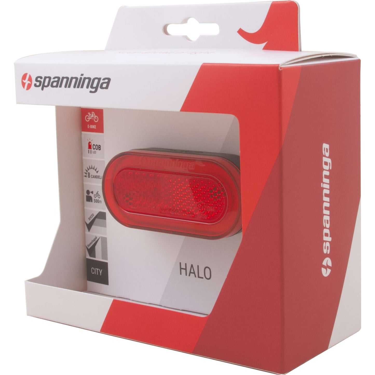 Spanninga achterlicht halo xe led rear light spann.halo xe rack att.50mm