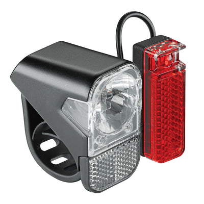 Axa verlichtingsset visto3 10lux batterij
