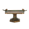 Esschert design aged metal vogelbad m