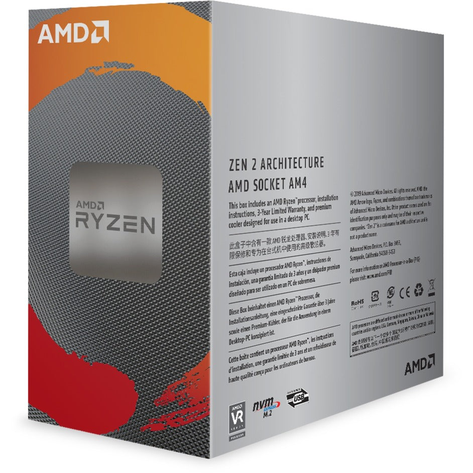 AMD Ryzen 5 3600, 3,6 GHz (4,2 GHz Turbo Boost)