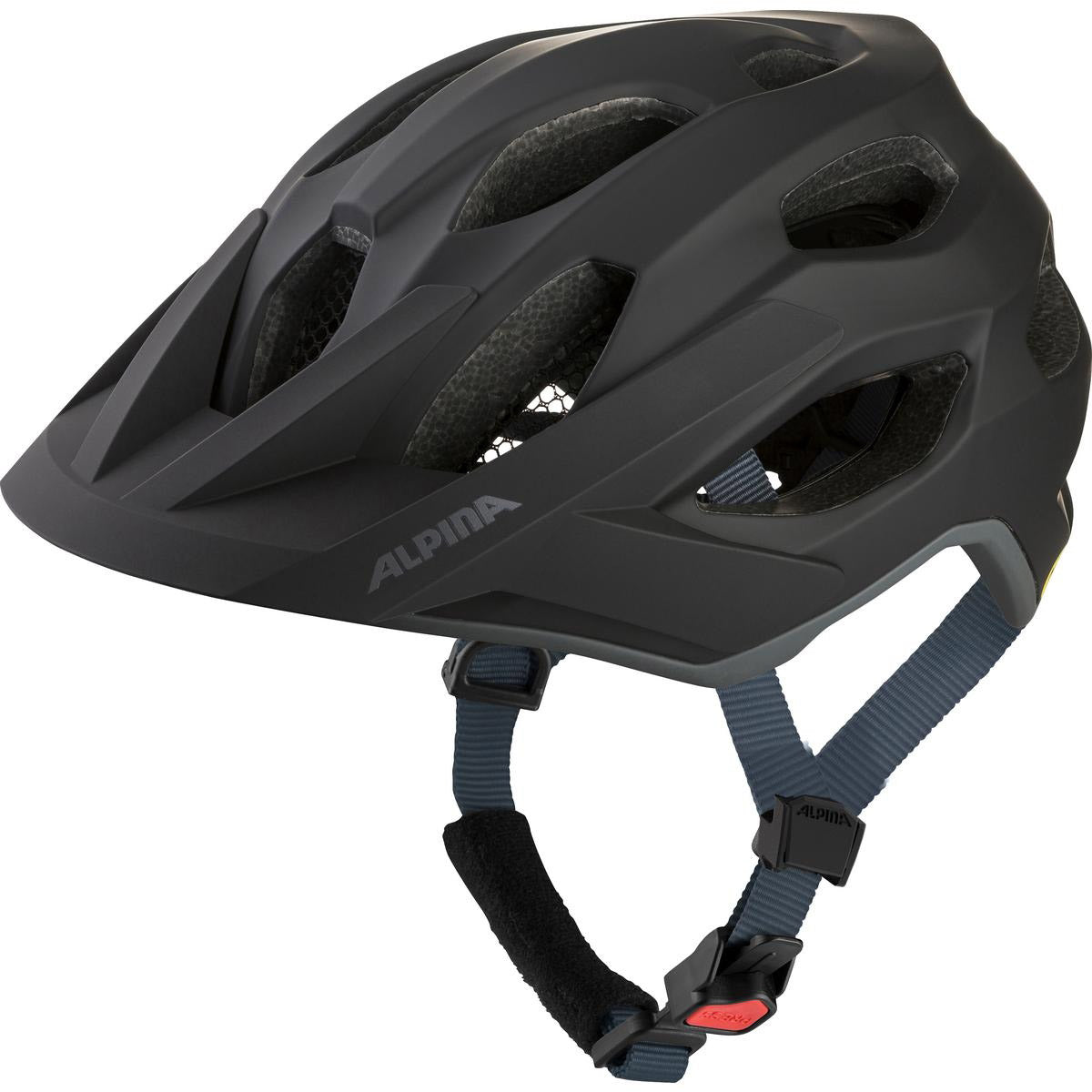 Olympic sportswear alpina sports mtb helm apax mips 52-57 mat zwart