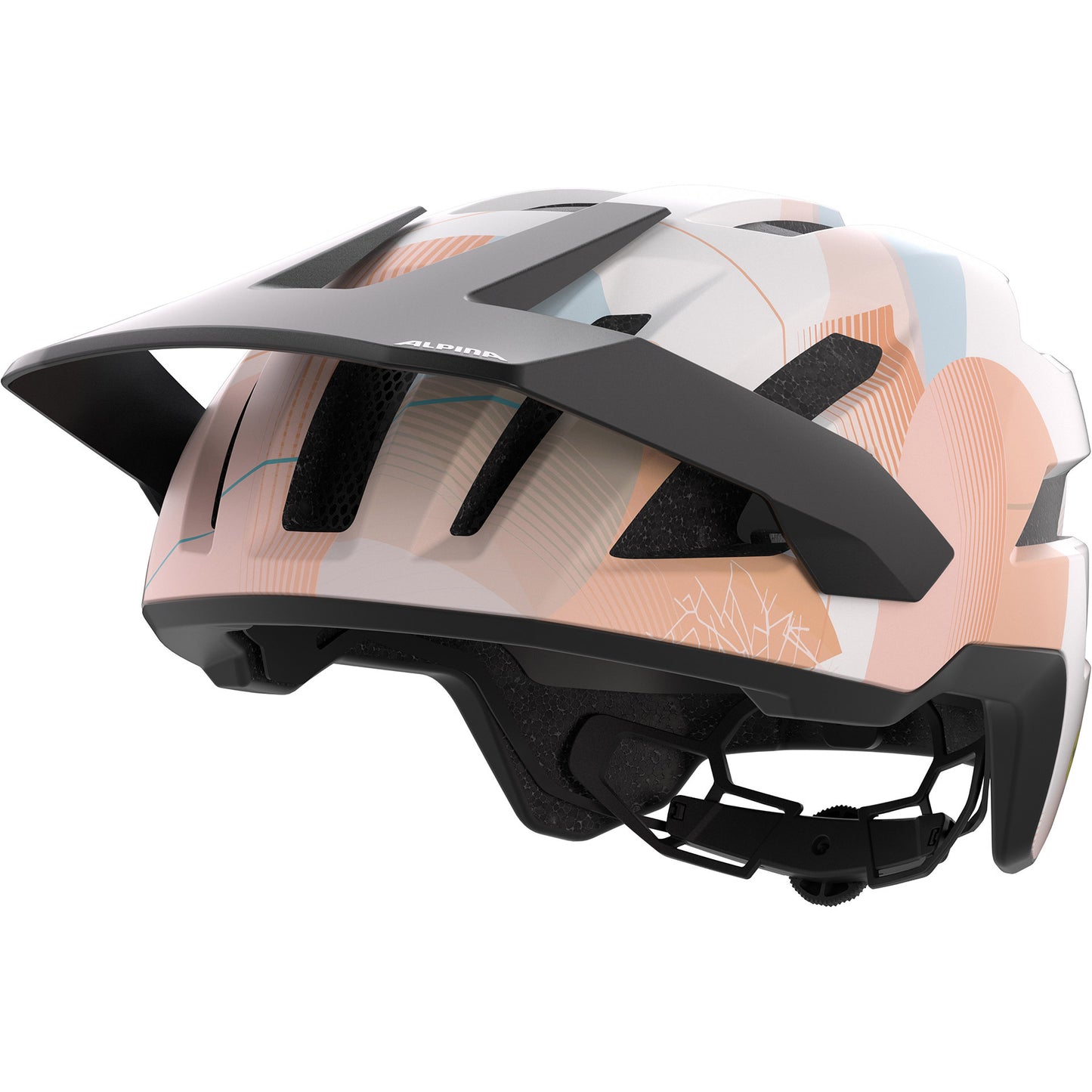 Olympic sportswear alpina sports mtb helm taunus mips 55-59 mat wit zand
