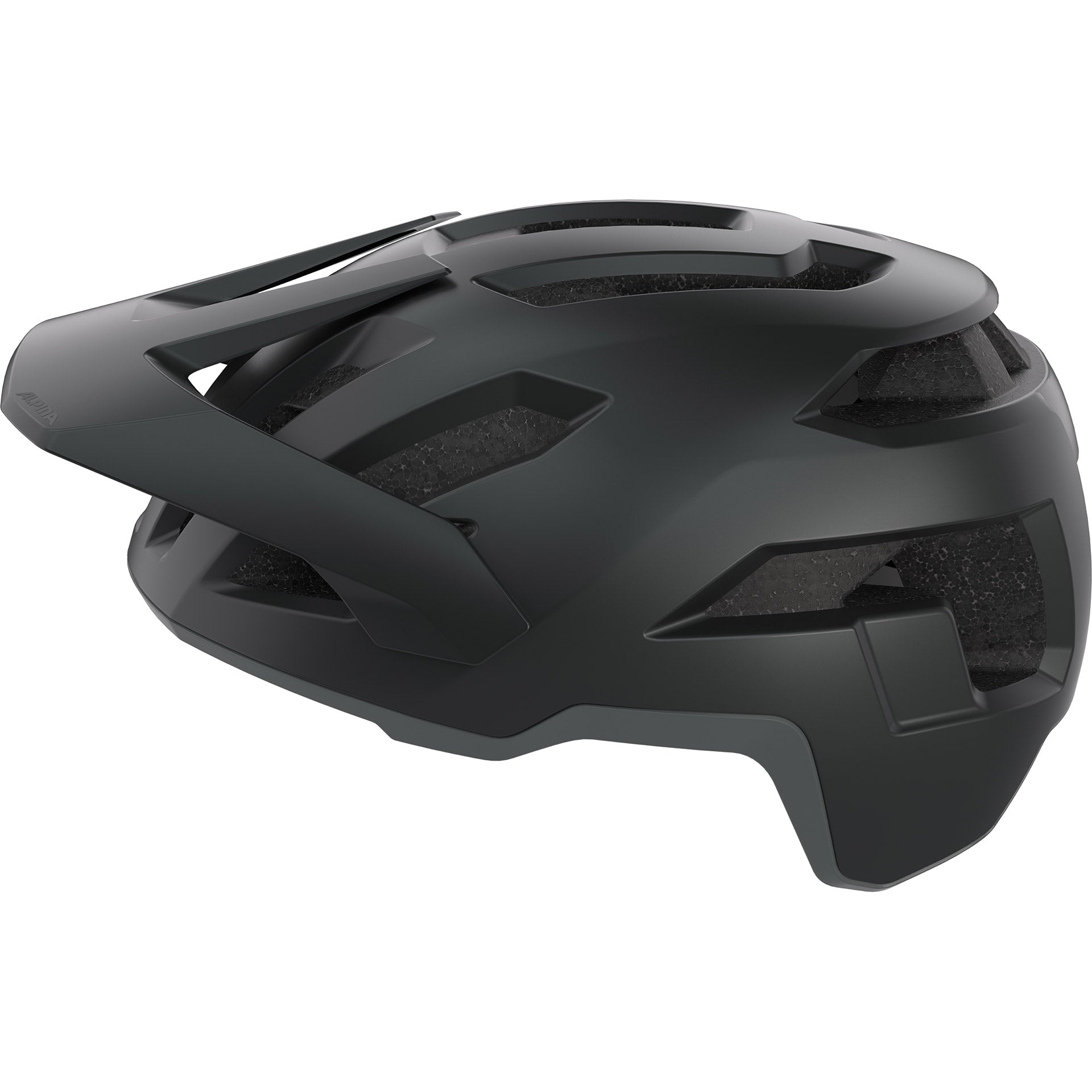 Olympic sportswear alpina sports mtb helm taunus 52-56 mat zwart grijs