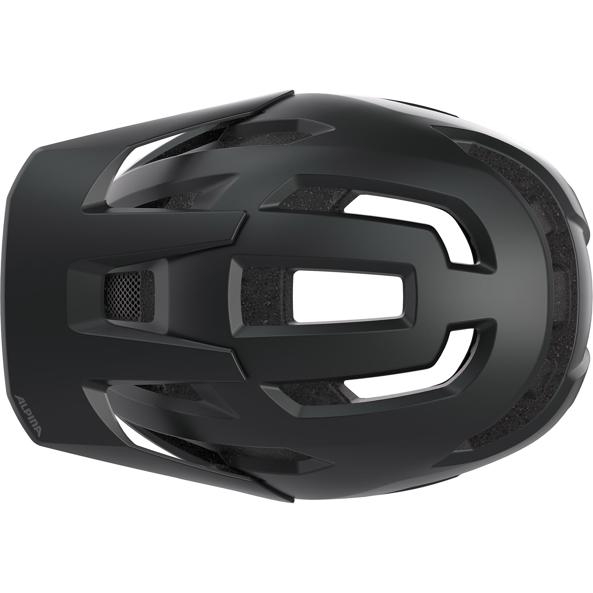Olympic sportswear alpina sports mtb helm taunus 59-61 mat zwart grijs