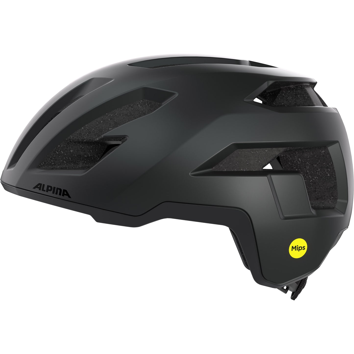 Olympic sportswear alpina sports tour helm taunus gravel mips 59-61 mat zwart