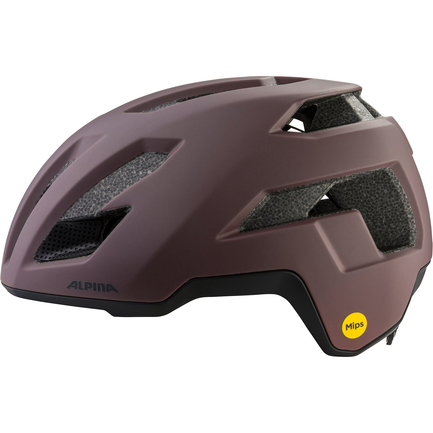 Olympic sportswear alpina sports tour helm taunus gravel mips 55-59 mat donkerbr