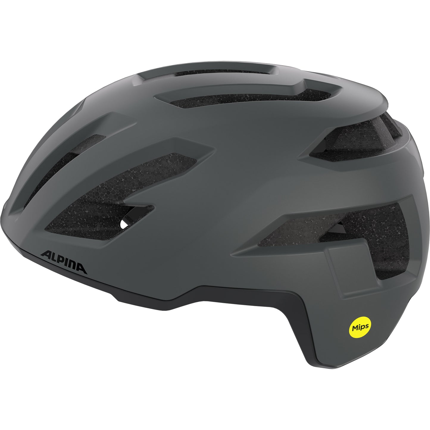 Olympic sportswear alpina sports tour helm taunus gravel mips 52-56 mat donkergr