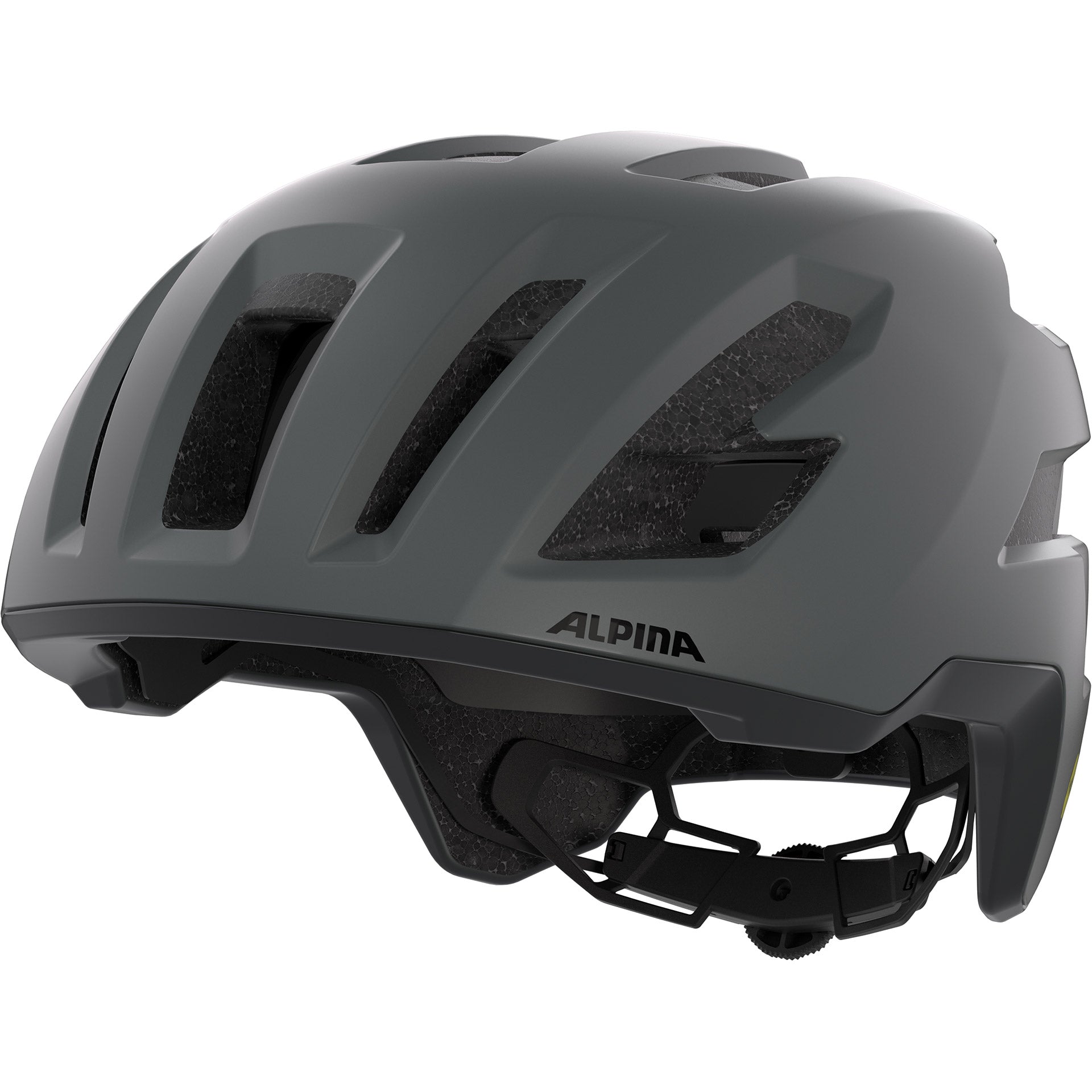 Olympic sportswear alpina sports tour helm taunus gravel mips 52-56 mat donkergr