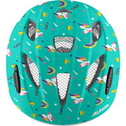 Olympic sportswear alpina sports kinderhelm ximo flash unicorn 45-49 glans - afbeelding 2
