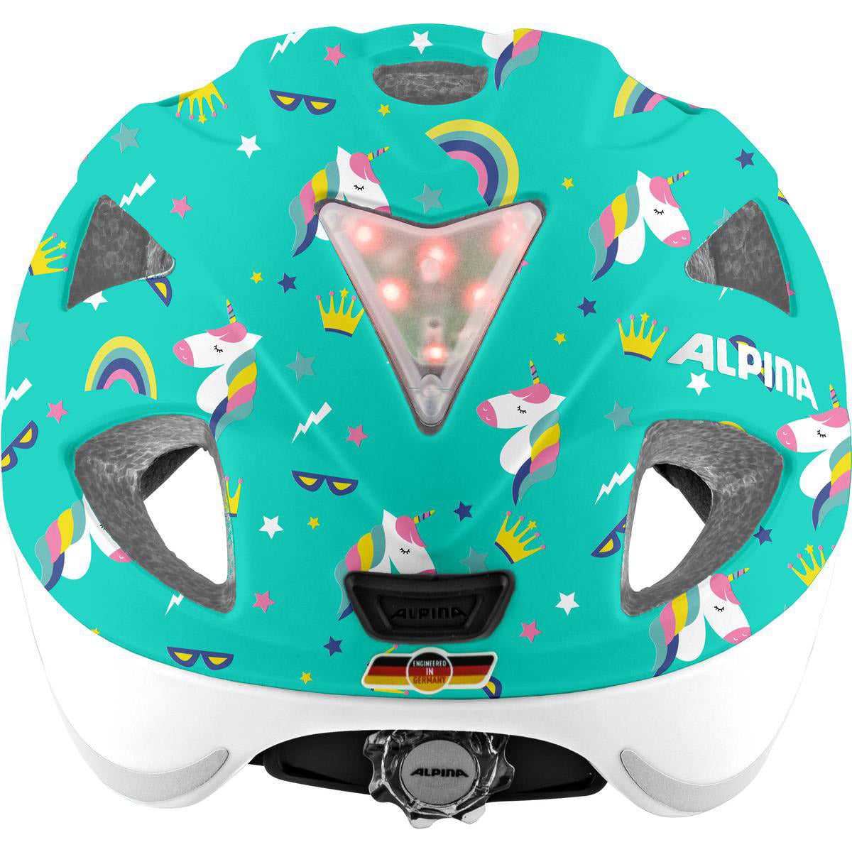 Olympic sportswear alpina sports kinderhelm ximo flash unicorn 47-51 glans