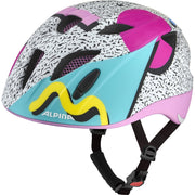 Olympic sportswear alpina sports kinderhelm ximo flash retro 47-51 mat - afbeelding 1