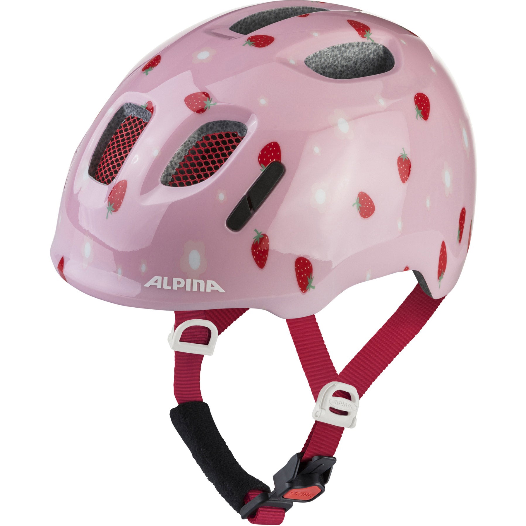 Olympic sportswear alpina sports kinderhelm ximo 2 strawberry 49-54 glans
