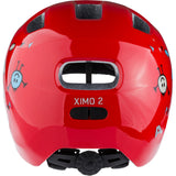 Olympic sportswear alpina sports kinderhelm ximo 2 red smile 45-49 glans - afbeelding 1