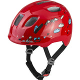 Olympic sportswear alpina sports kinderhelm ximo 2 red smile 45-49 glans - afbeelding 4