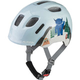 Olympic sportswear alpina sports kinderhelm ximo 2 mountain monster 49-54 glans - afbeelding 2