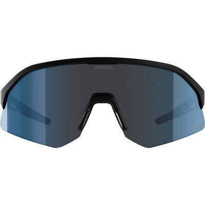 Olympic sportswear alpina sports sportbril sonic hr m q-lite blauwe lens mat zwart