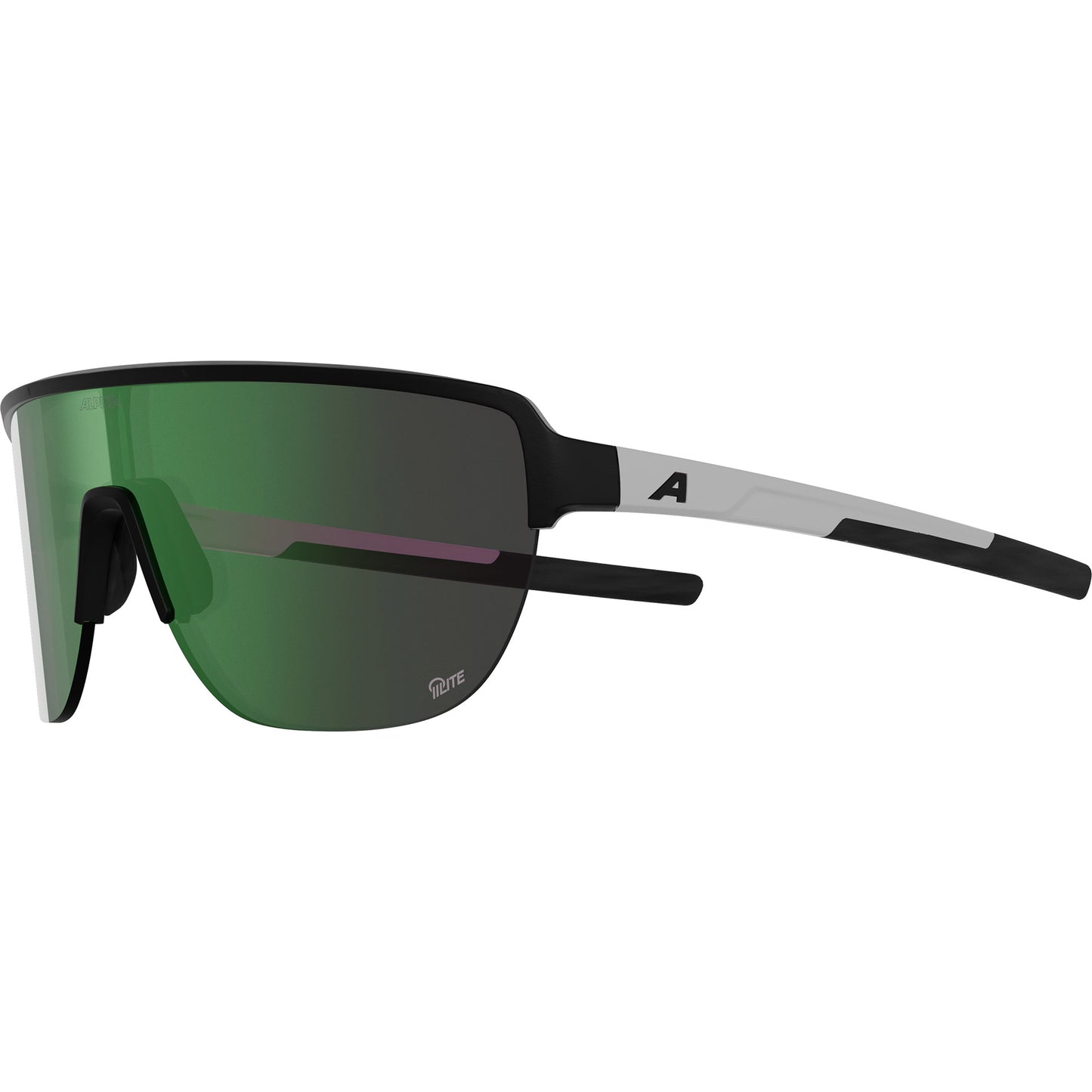 Olympic sportswear alpina sports sportbril ram 2.0 q-lite mat zwart wit