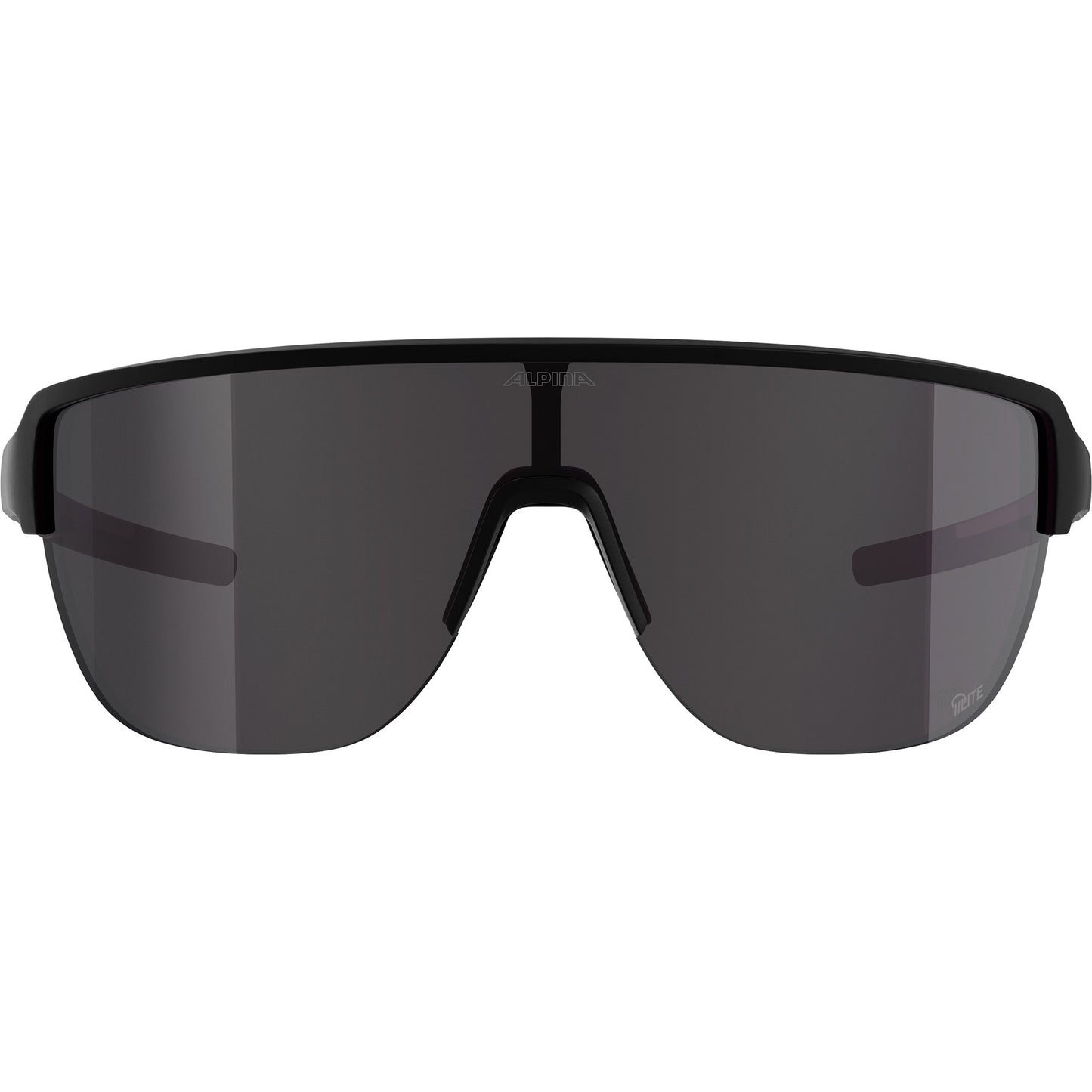 Olympic sportswear alpina sports sportbril ram 2.0 q-lite zilv. sp. mat zwart