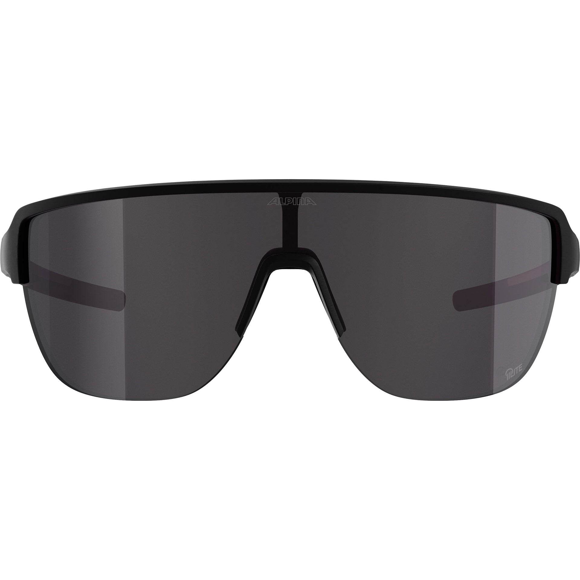Olympic sportswear alpina sports sportbril ram 2.0 q-lite zilv. sp. mat zwart