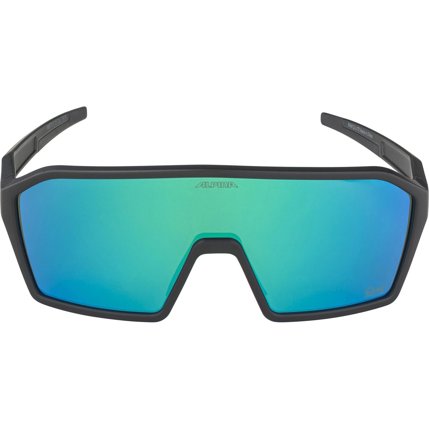 Olympic sportswear alpina sports sportbril ram q-lite jade spiegellens zwart