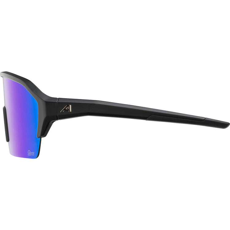 Olympic sportswear alpina sports sportbril ram hr q-lite jade spiegellens zwart