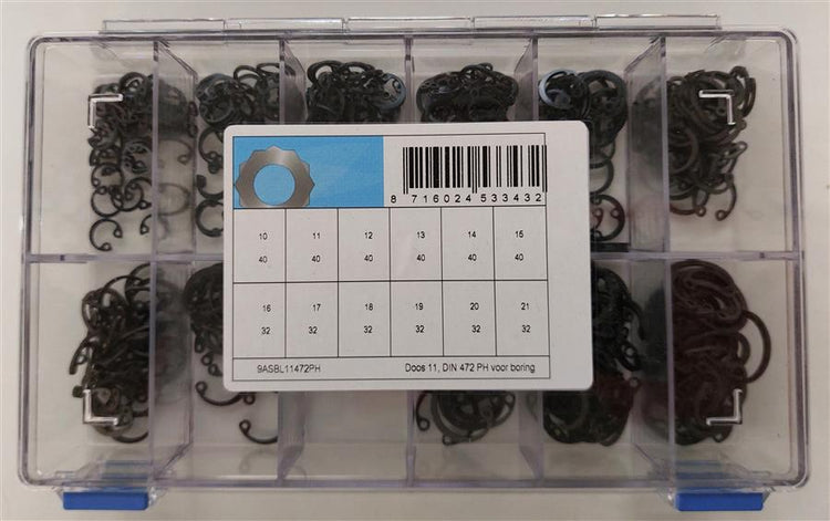 Assortiment asborgringen d471