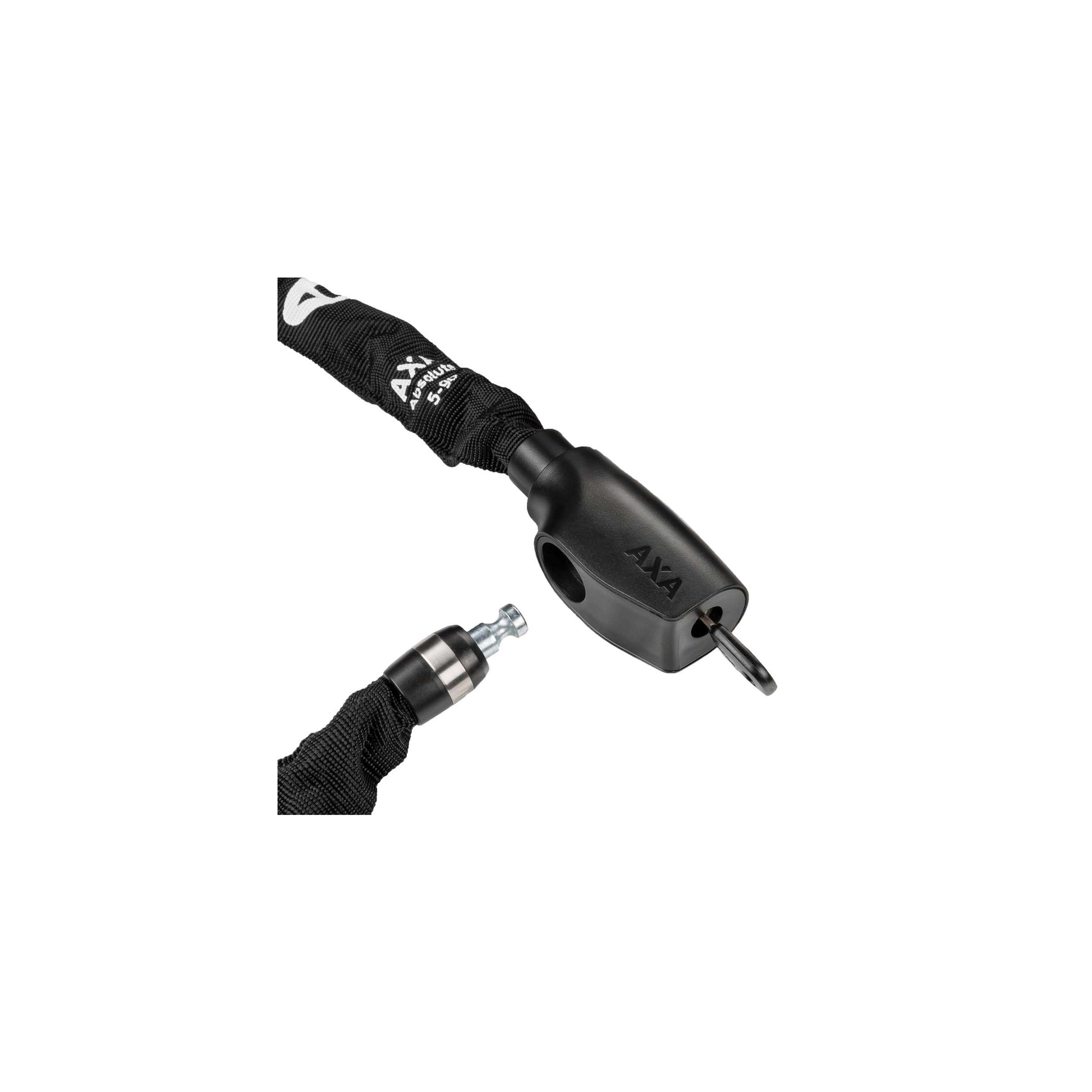 Axa kettingslot absolute 5-90cm zwart