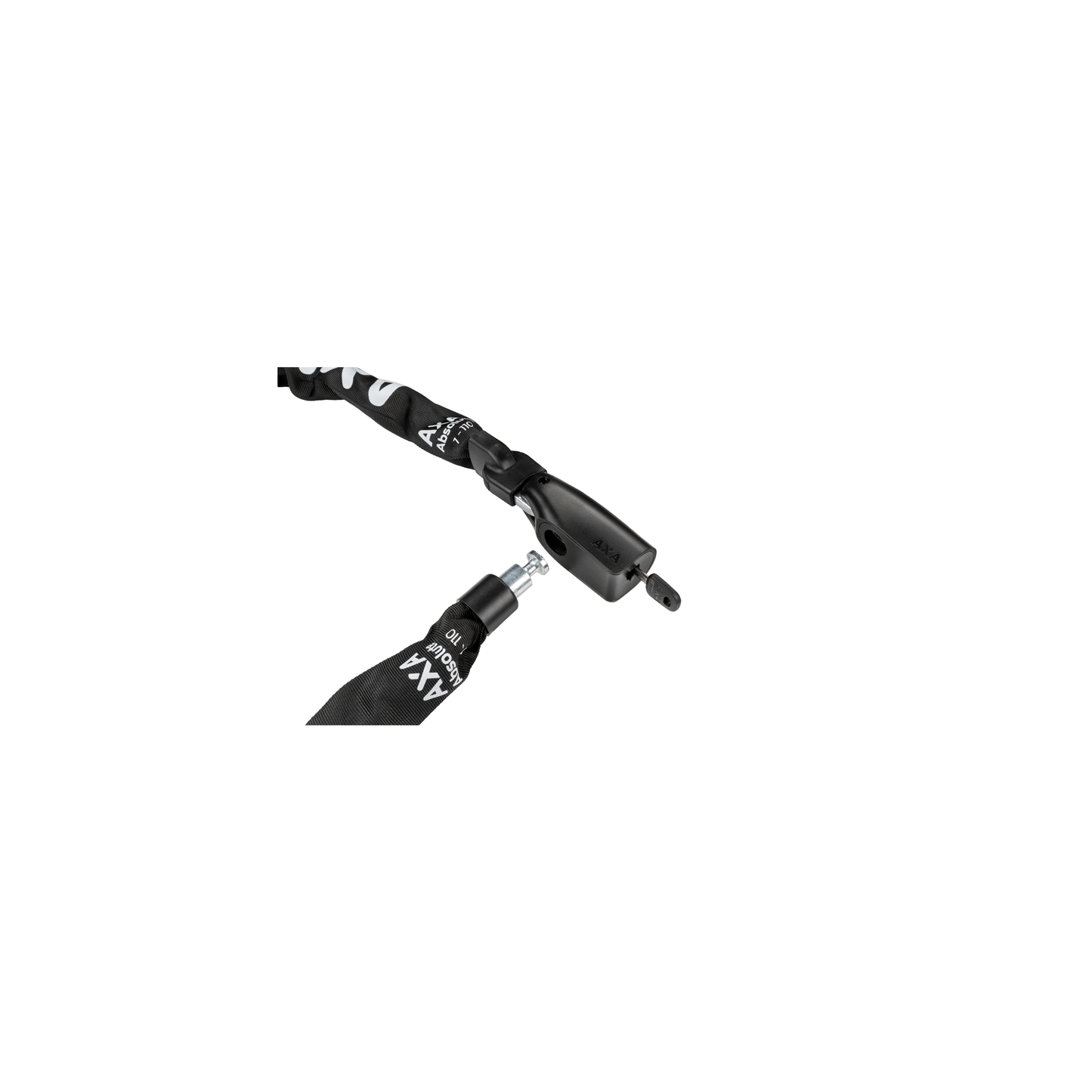 Axa slot ketting absolute 7-110 zwart safety index 9