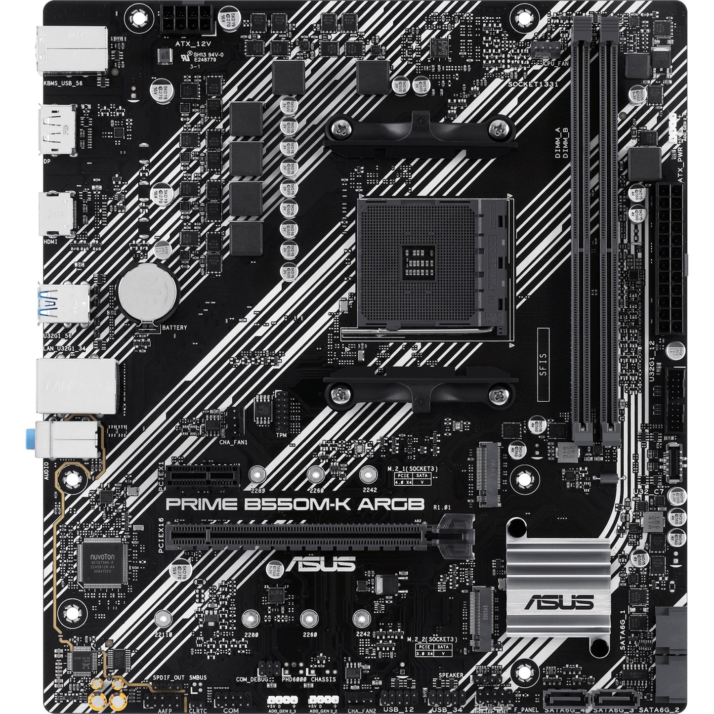 Asus prime b550m-k argb