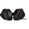 Asus rog delta s core over-ear gaming headset (zwart rood, pc, playstation 4, playstation 5, xbox one, xbox series x|s, nintendo switch)