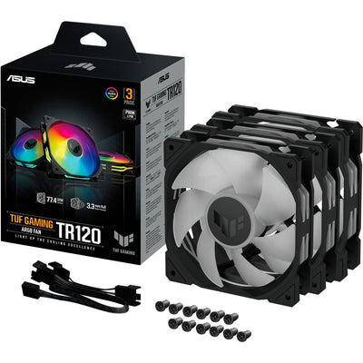 Asus tuf gaming tr120 argb pack, 3 stuks